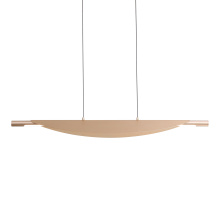 Golden 6400-LP42 FRG - Yep by Golden Lighting Luma Integrated LED Island Light in French Gold